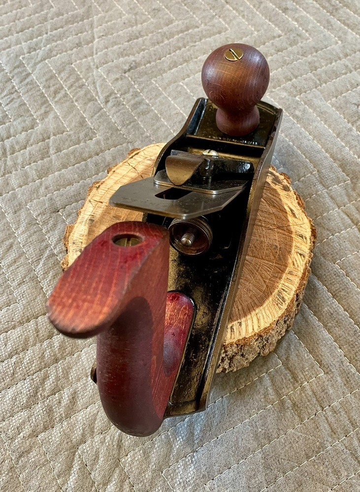 American Made Wood Plane - *** UNIQUE FROG DESIGN!!! *** Nice Condition