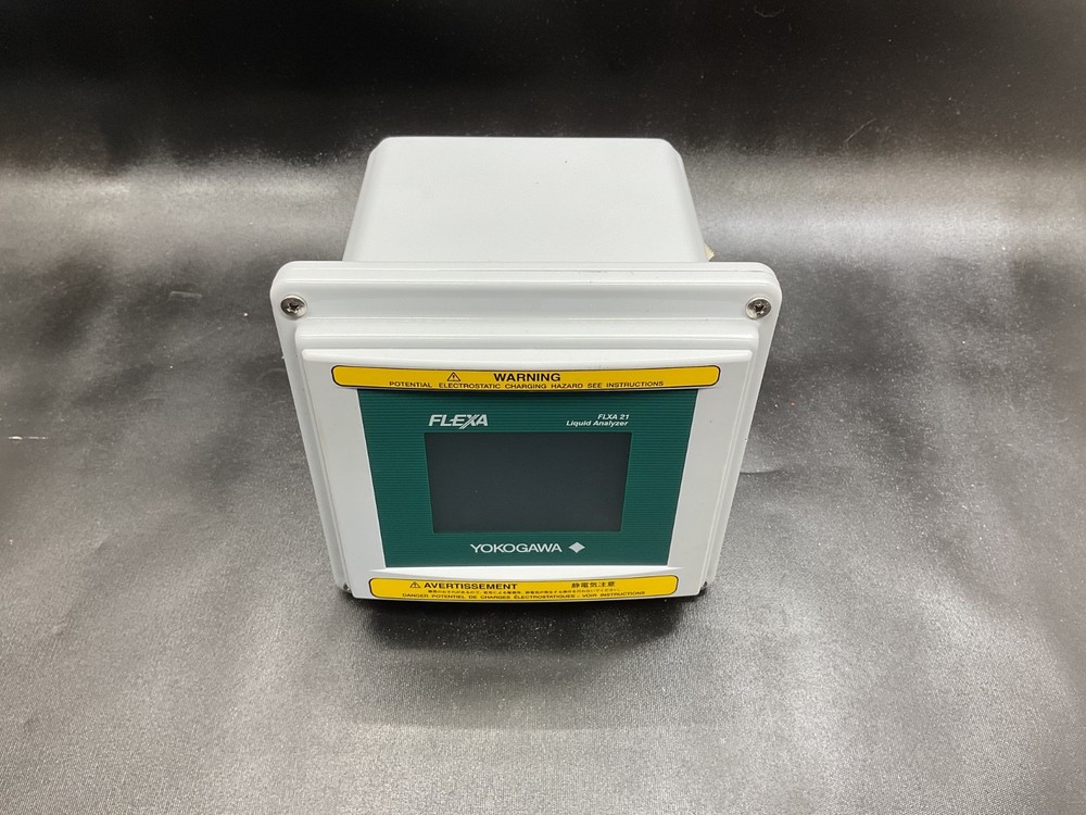Yokogawa FLEXA FLXA21 Liquid Analyzer pH ORP DO Conductivity Controller 24VDC 4-