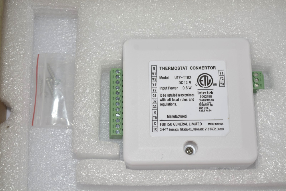 FUJITSU UTY-TTRX Third Party Thermostat Interface