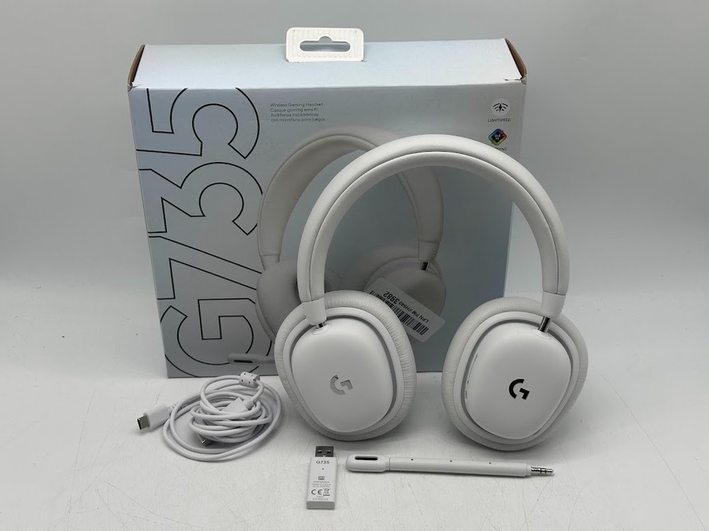 Logitech G735 Wireless Gaming Headset - White Mist