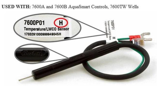 BECKETT 7600P01U AquaSmart Temperature/LWCO Sensor