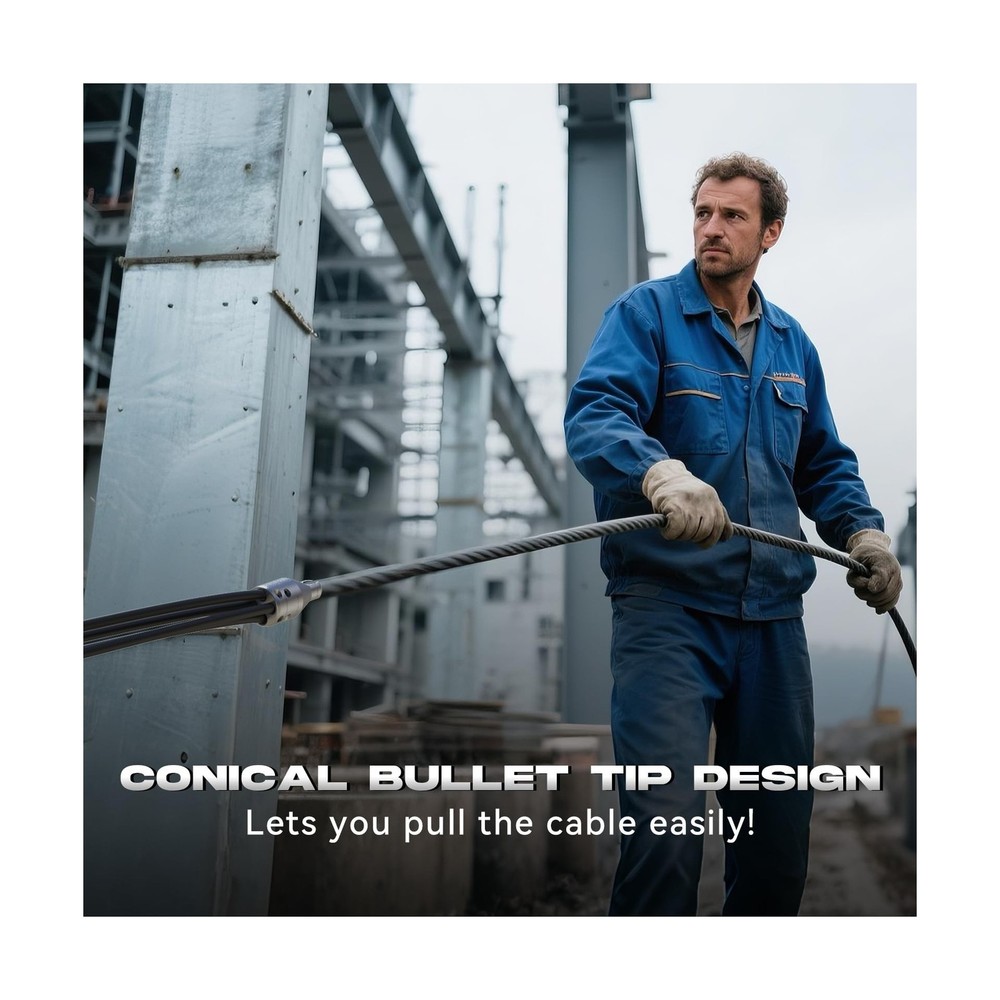 Penguin Puller Sr. Wire Pulling Attachment (69700)-Heavy Duty Electrical Cabl...