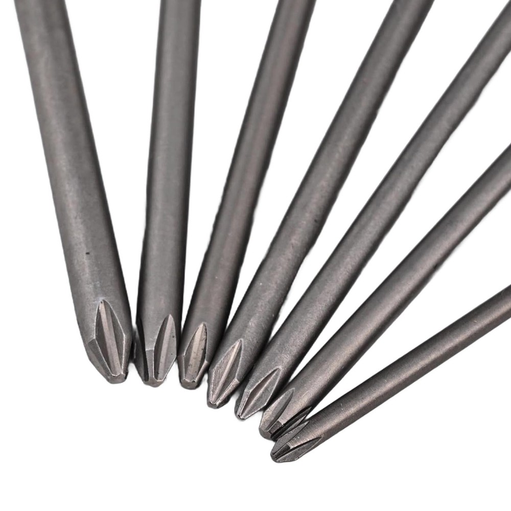 Newest Screwdriver Bits 200mm Tool 6.35mm 7Pcs 7Pcs/Set Bits Cross Driver