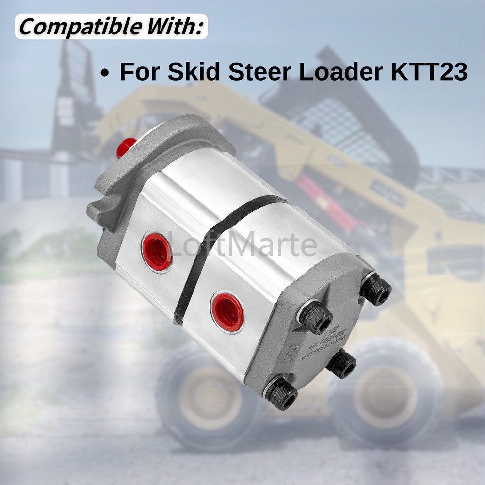 Two-Section Hydraulic Pump PGP51088G3LP For Skid Steer Loader KTT23
