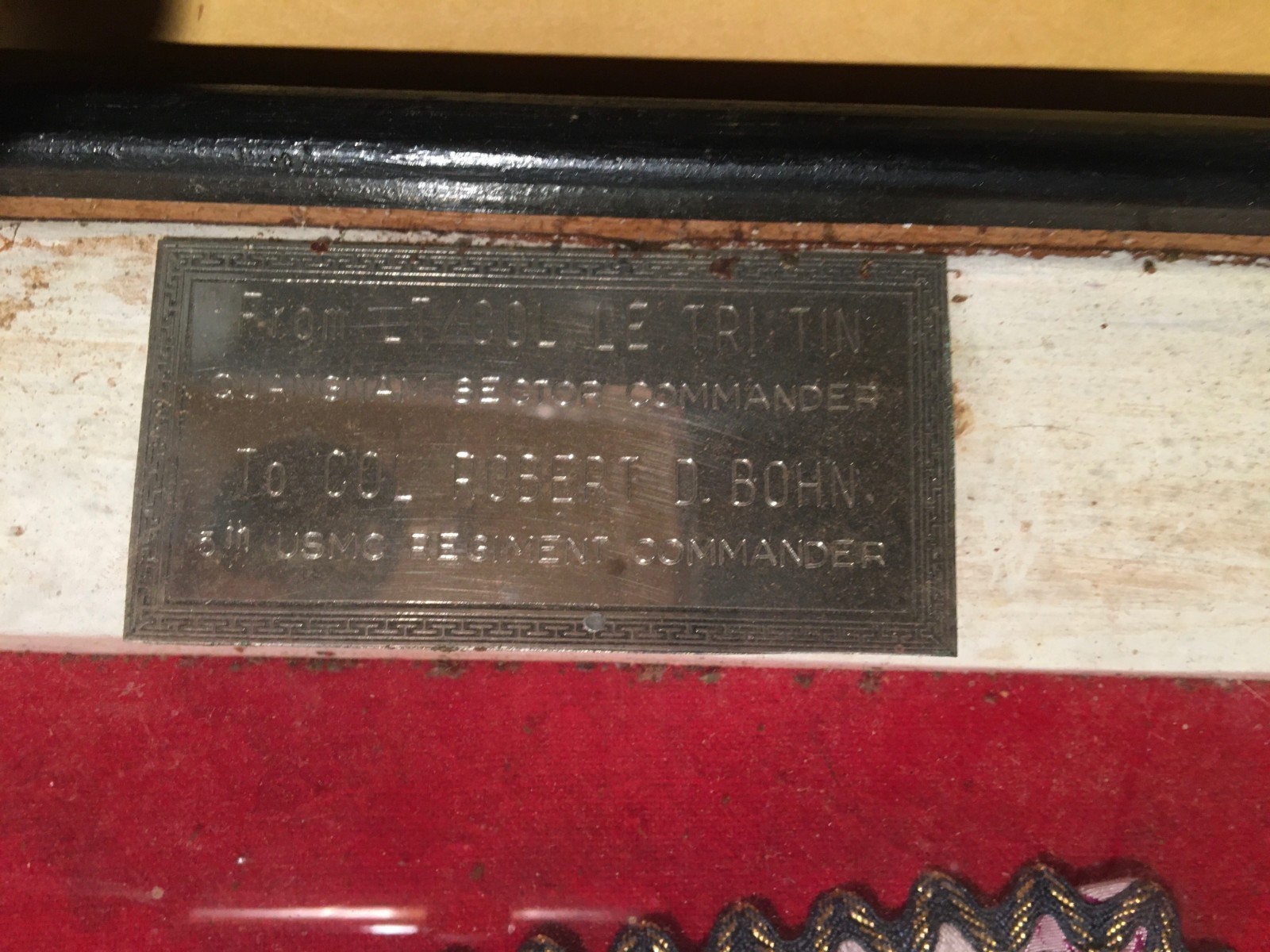 Vintage 1960s Vietnamese handmade Asian Hat Boi Opera 3D Art in Shadowbox