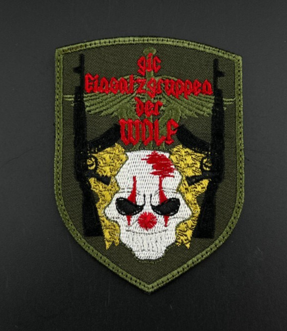 Ukrainian Army Patch 155th Mechanized Brigade Tactical Badge Hook