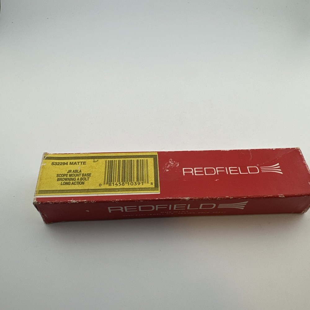 Redfield Scope Mount Base Browning A bolt Long Action 532294 Matte