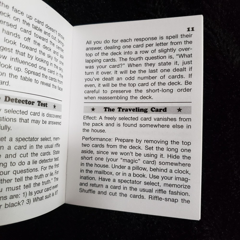 Hoyle Magic II 21 More Card Tricks 1996 COMPLETE