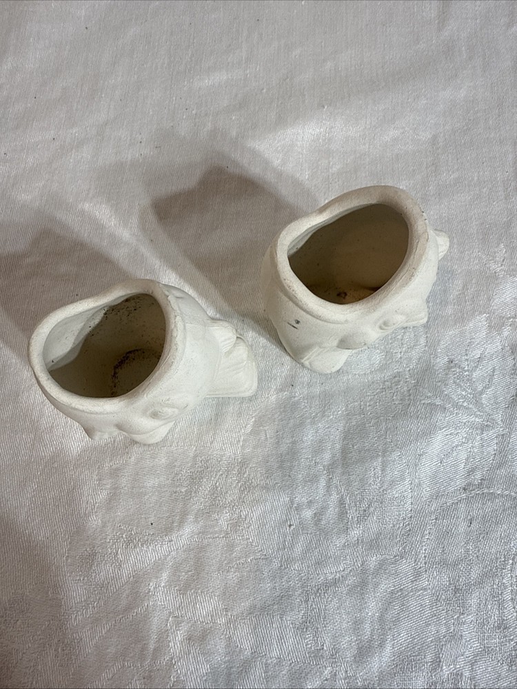 2 Read to paint Bisque Fish Figurines