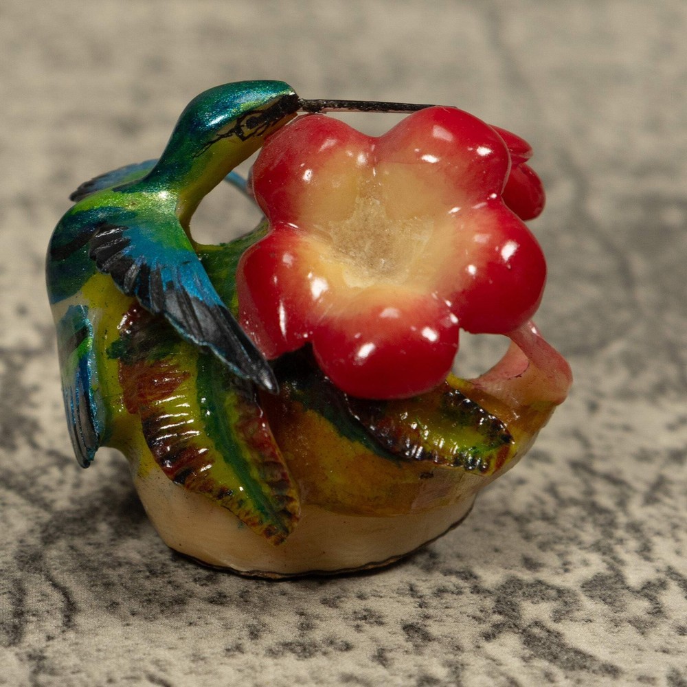 Hummingbird Tagua Carving