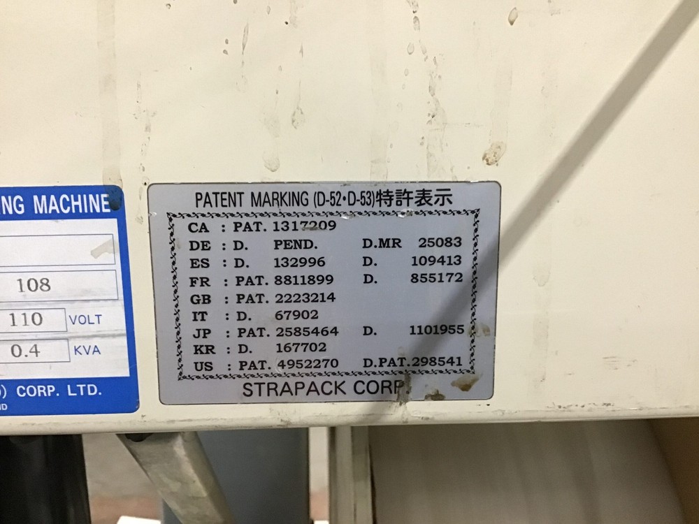 StraPack D-53 Semi Automatic Strapping Machine
