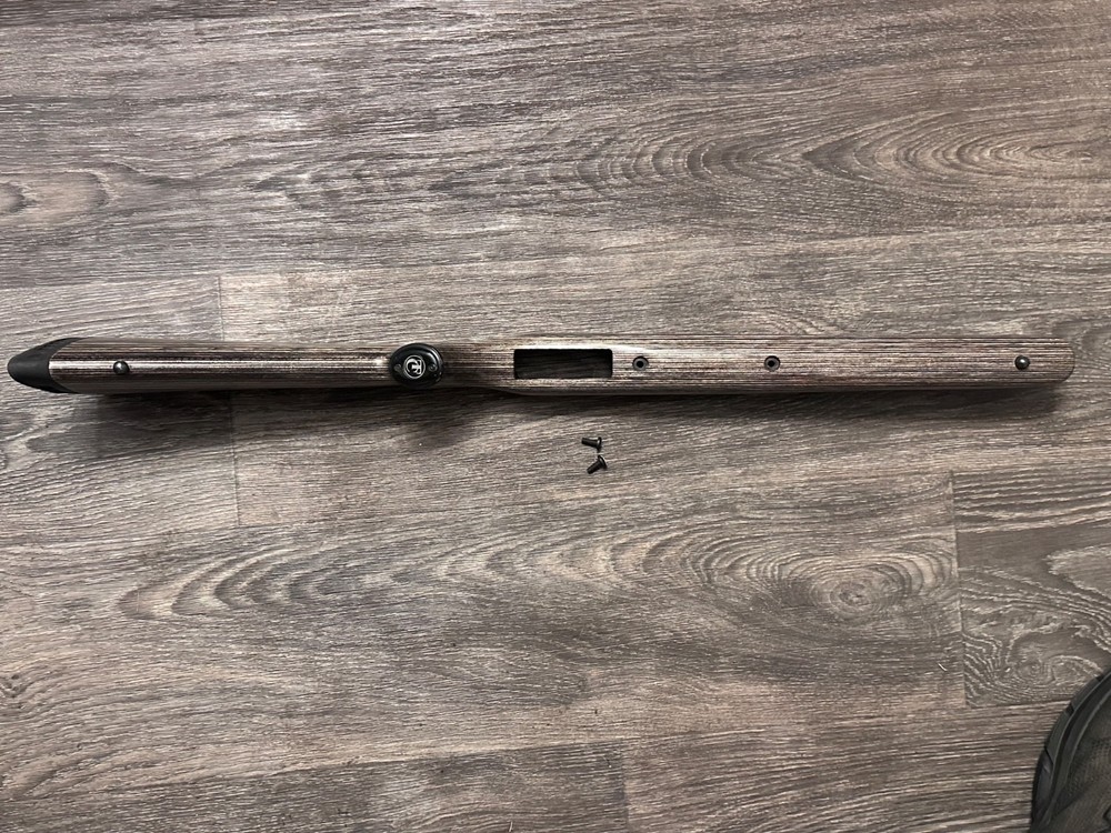 Thompson Center Arms Omega Muzzleloader Laminated Pepper Grey Stock