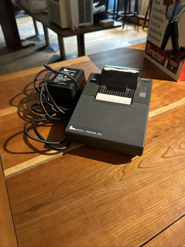 VeriFone Printer 220 Printer With Power Supply And Cable