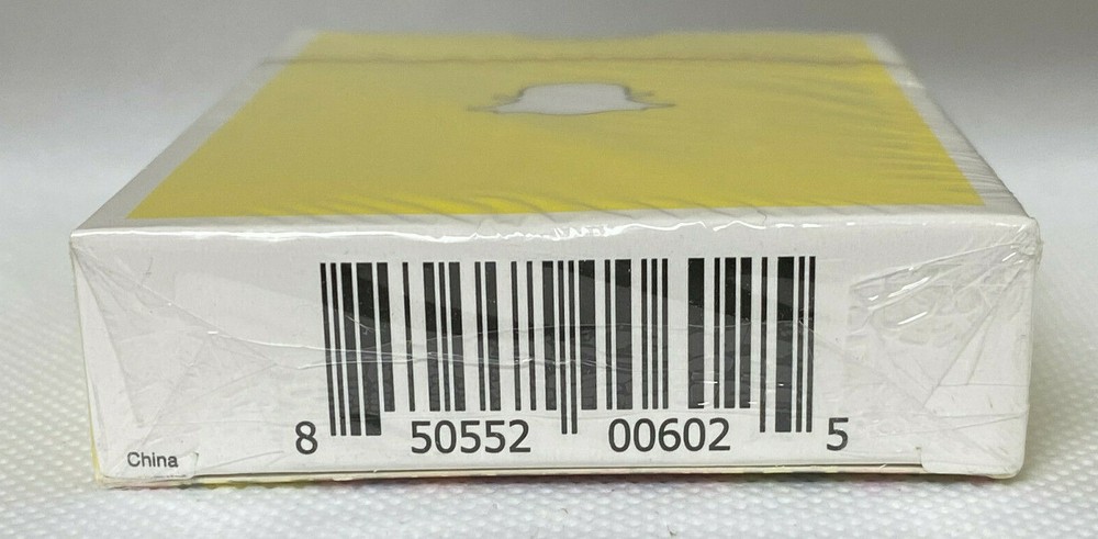 NEW 1-Deck Official Snapchat Playing Cards by Snap