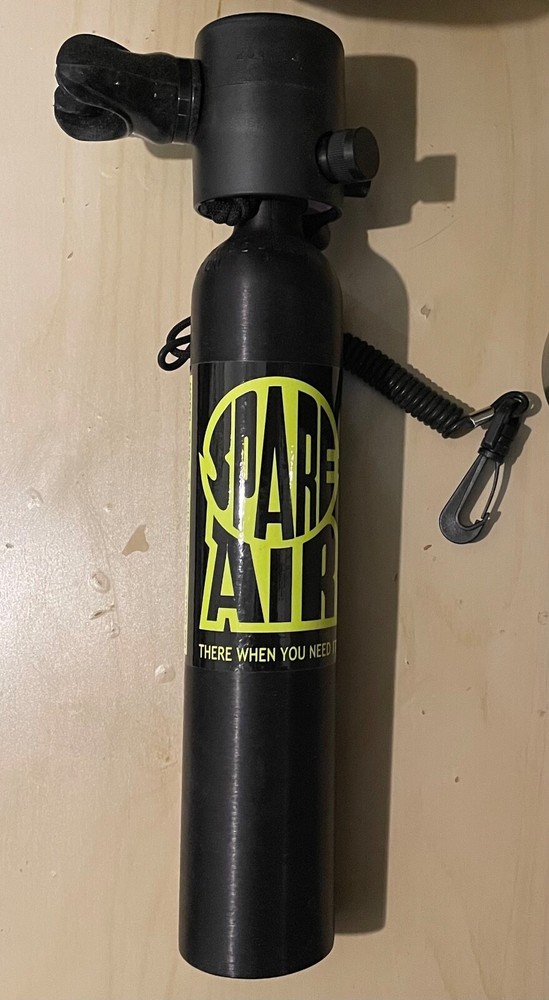 spare air scuba tank