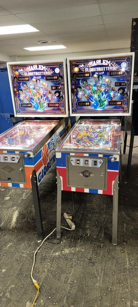 1979 Harlem Globetrotters Pinball Machine