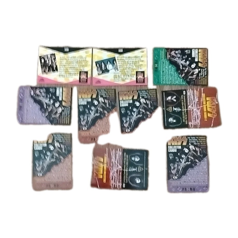 10 Kiss Trading Cards