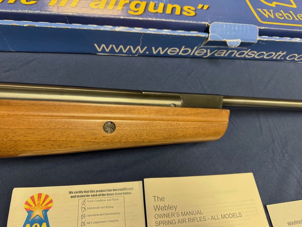 Webley and Scott Tomahawk Air Rifle .22 Caliber