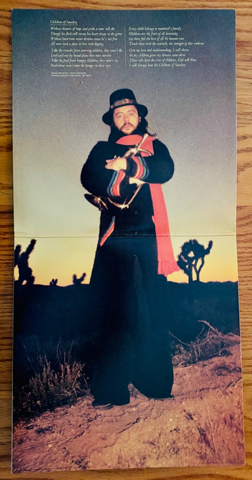 CHUCK MANGIONE~Signed CHILDREN OF SANCHEZ DJ/Promo Double Album~Near Mint