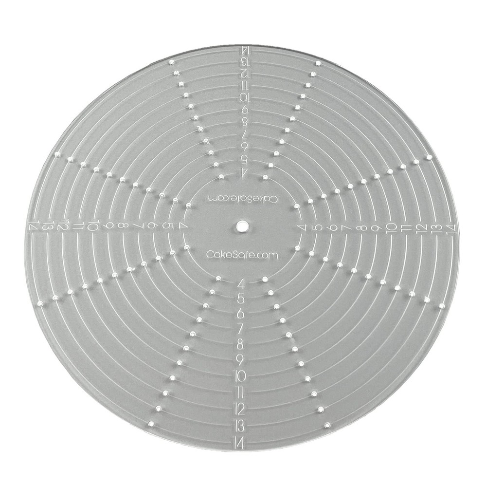 CakeSafe: Precise Cake Decorating - Dowel Placement & Centering Tool
