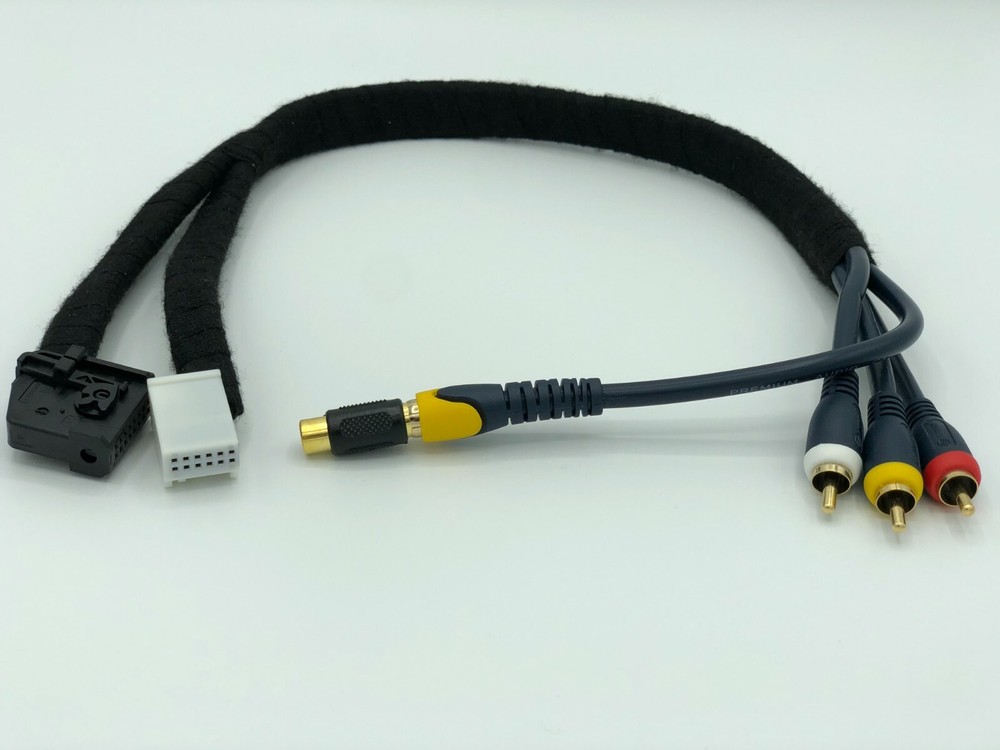 Pontiac G8 Rear Aux Audio/Video VIM Input Cable w/ Backup Camera Input