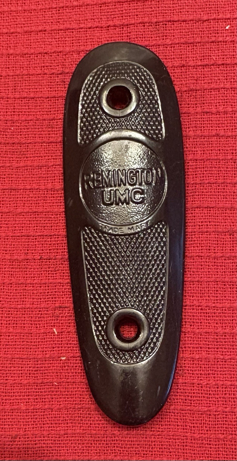 Remington UMC Model 12 and 141 .22 Caliber Logo Butt Plate - New