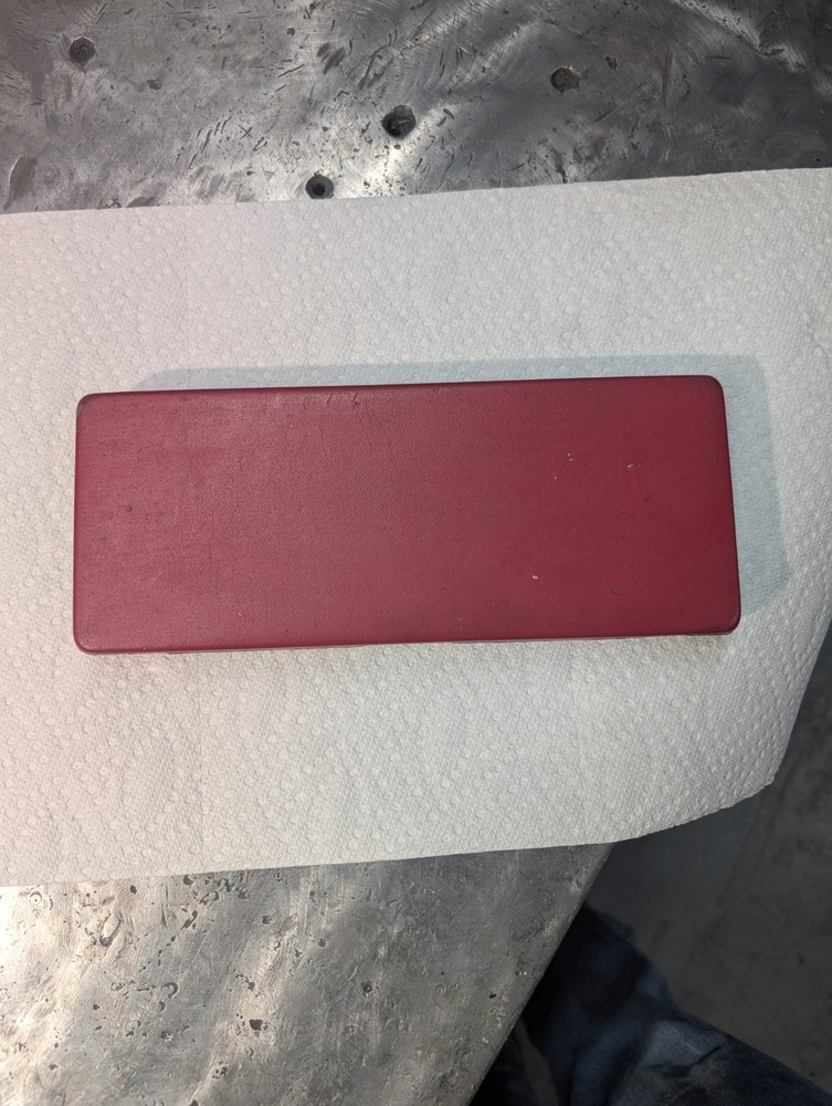 Red Micrometer Case with Foam Insert
