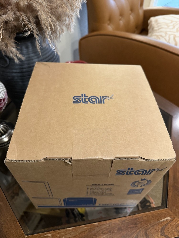 Star Micronics TSP100 Direct Thermal POS Printer Cloud-Compatible Eco Packaging