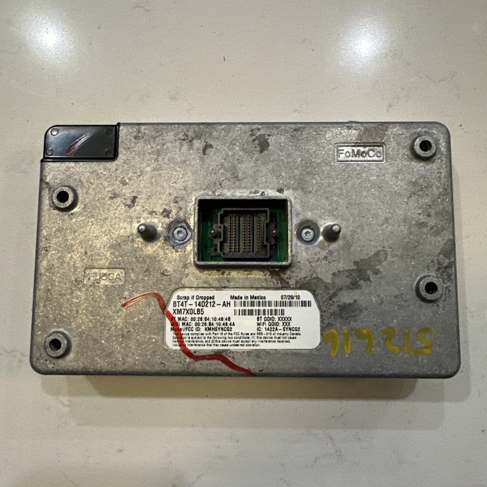2012-2016 FORD LINCOLN SYNC 2 II APIM RECEIVER MODULE OEM BT4T-14F239-CH