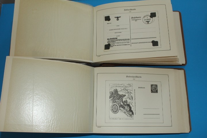 Germany Stamps Postal Cards 1933-1942 KaBe Springback Spec Album BlueLakeStamps