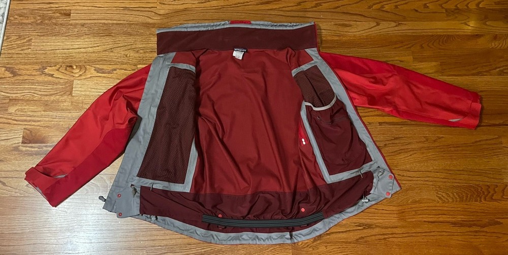 PATAGONIA SOFTSHELL Ski Light Smoke Flash Jacket Mens Size M