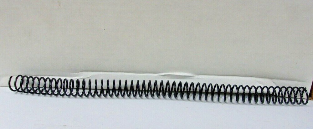 BLACK PLASTIC SPIRAL COIL