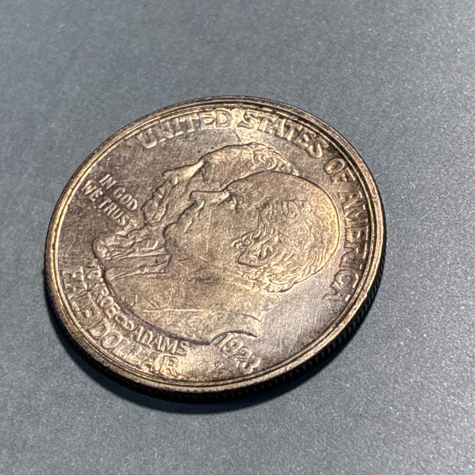 1923-S Monroe Doctrine Commemorative Half Dollar 90% Silver 50C