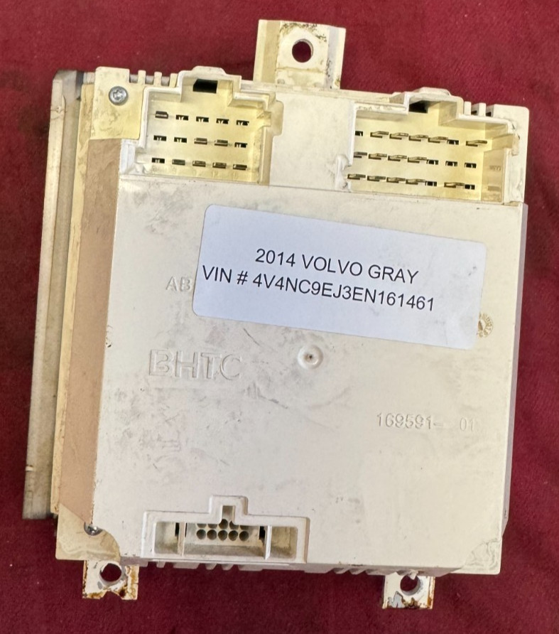 VOLVO CLIMATE SWITCH TEMPERATURE CONTROL module, HVAC, OEM, 21326144 CHIPPED