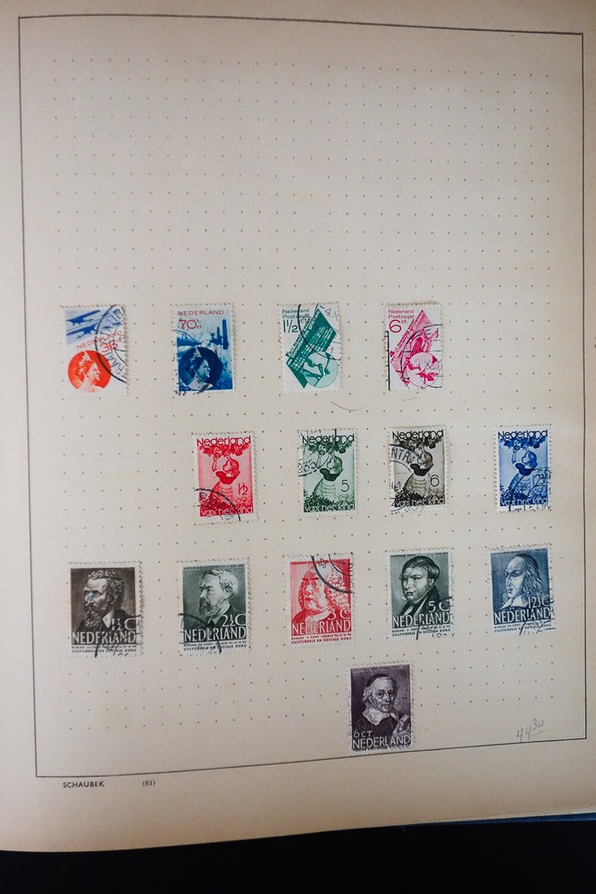 Netherlands Solid Early Stamp Collection