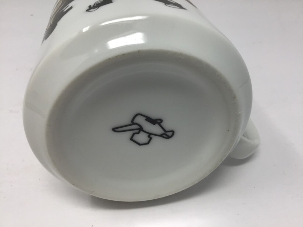Synthetic Flight Training Systems Coffee Cup Mug Gold Black