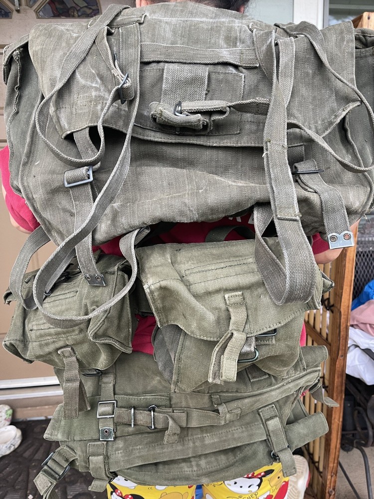 British Military Canvas Rucksack