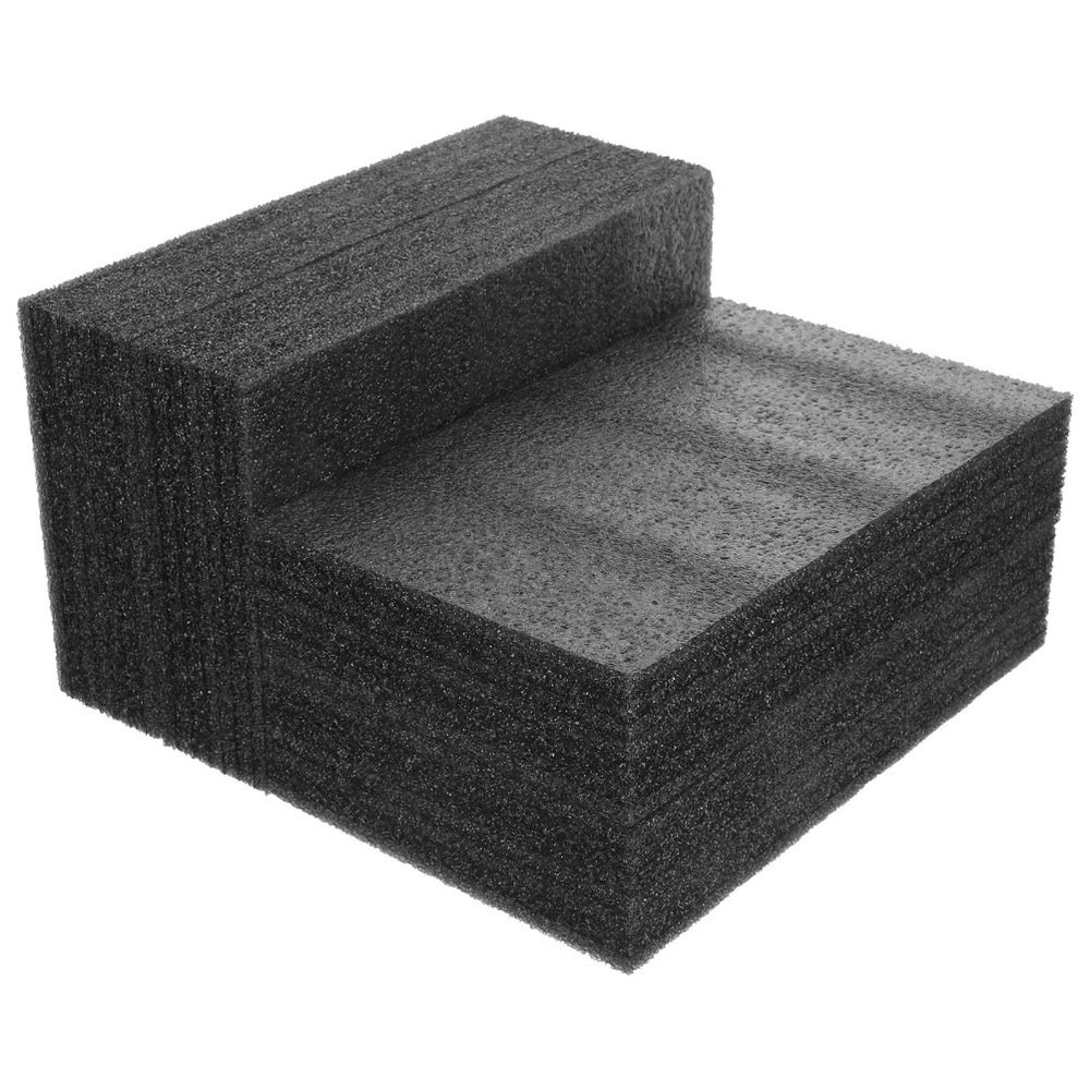 4 Pcs Multi Use Express Packing Inserts Black EPE Foam Packing Boards