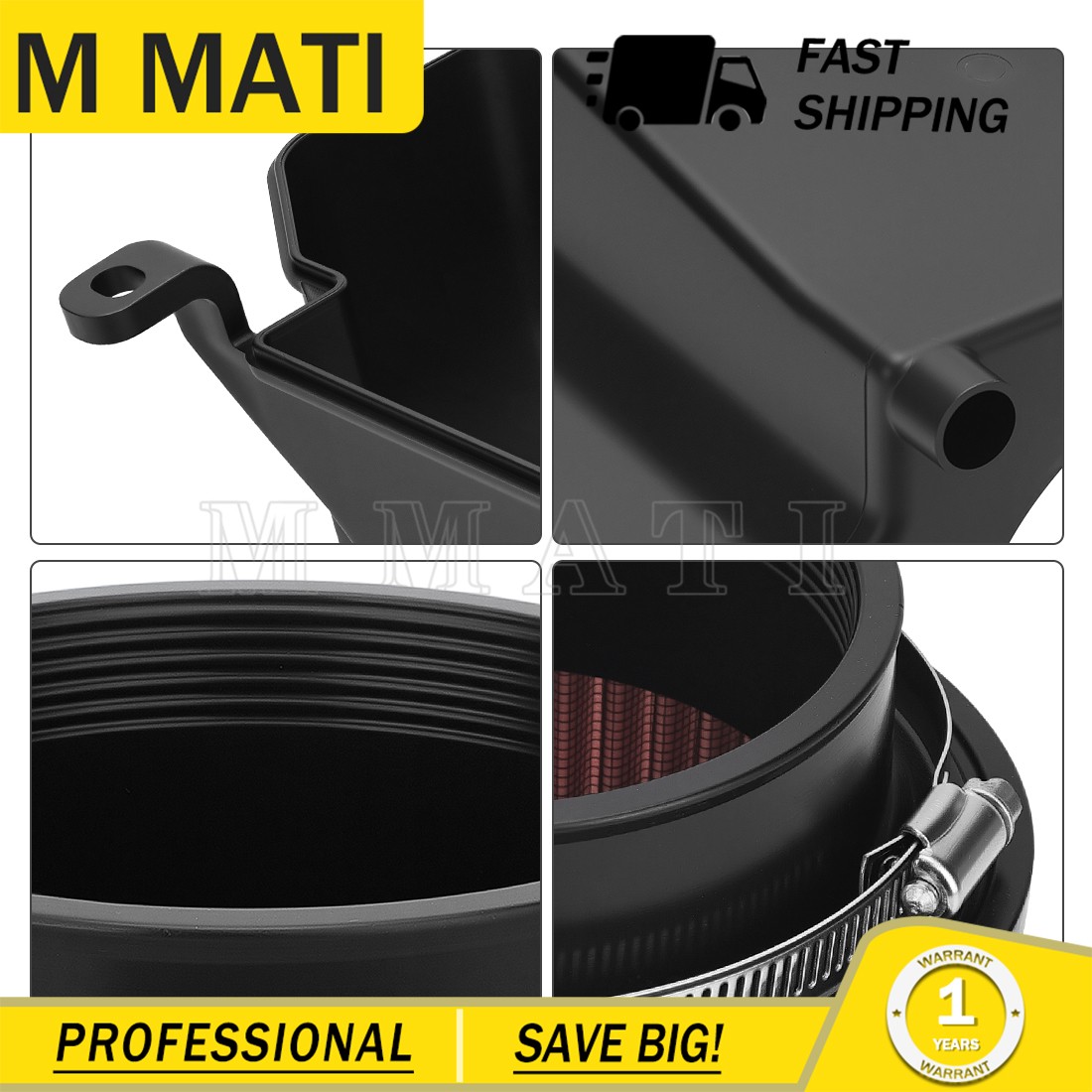 For Yamaha YFZ450 Air Filter Intake Cleaner Air Box Case Cover Housing Kit 04-13