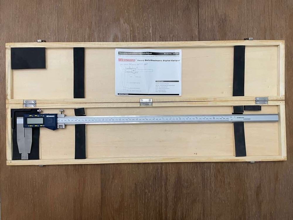 WESTWARD Long Range Digital Caliper 4KY19
