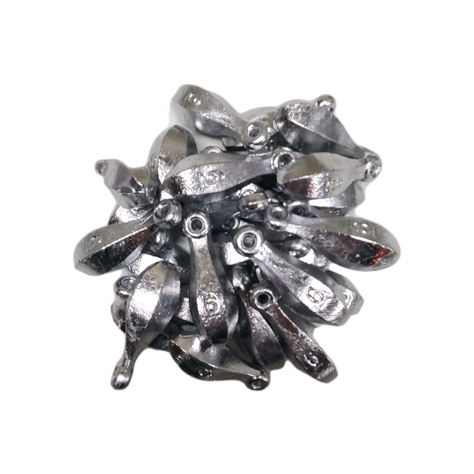 10 lbs 6oz Bank Sinkers/Weights 27 count.