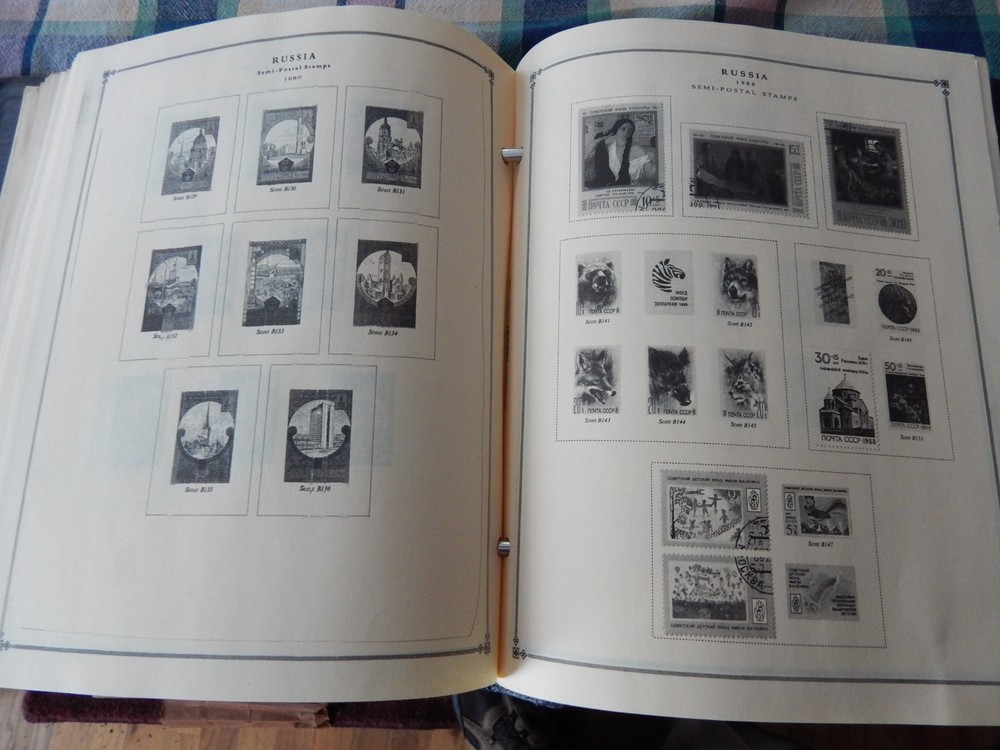 Scott Russia International Stamp Album 1865-2013