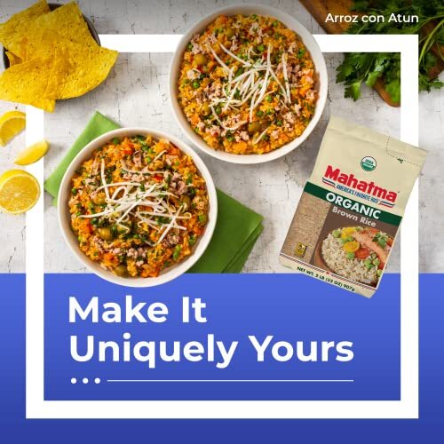 Mahatma Organic Brown Rice 2 lb.