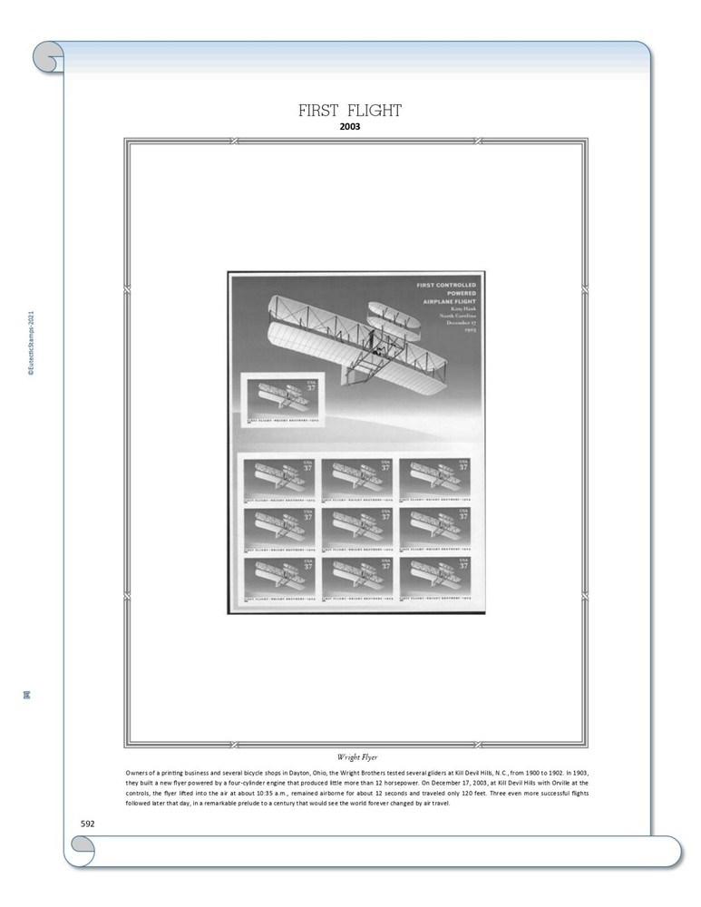 2003 U.S. Commemorative Singles COMPLETE Supplement (White Ace Alternative)