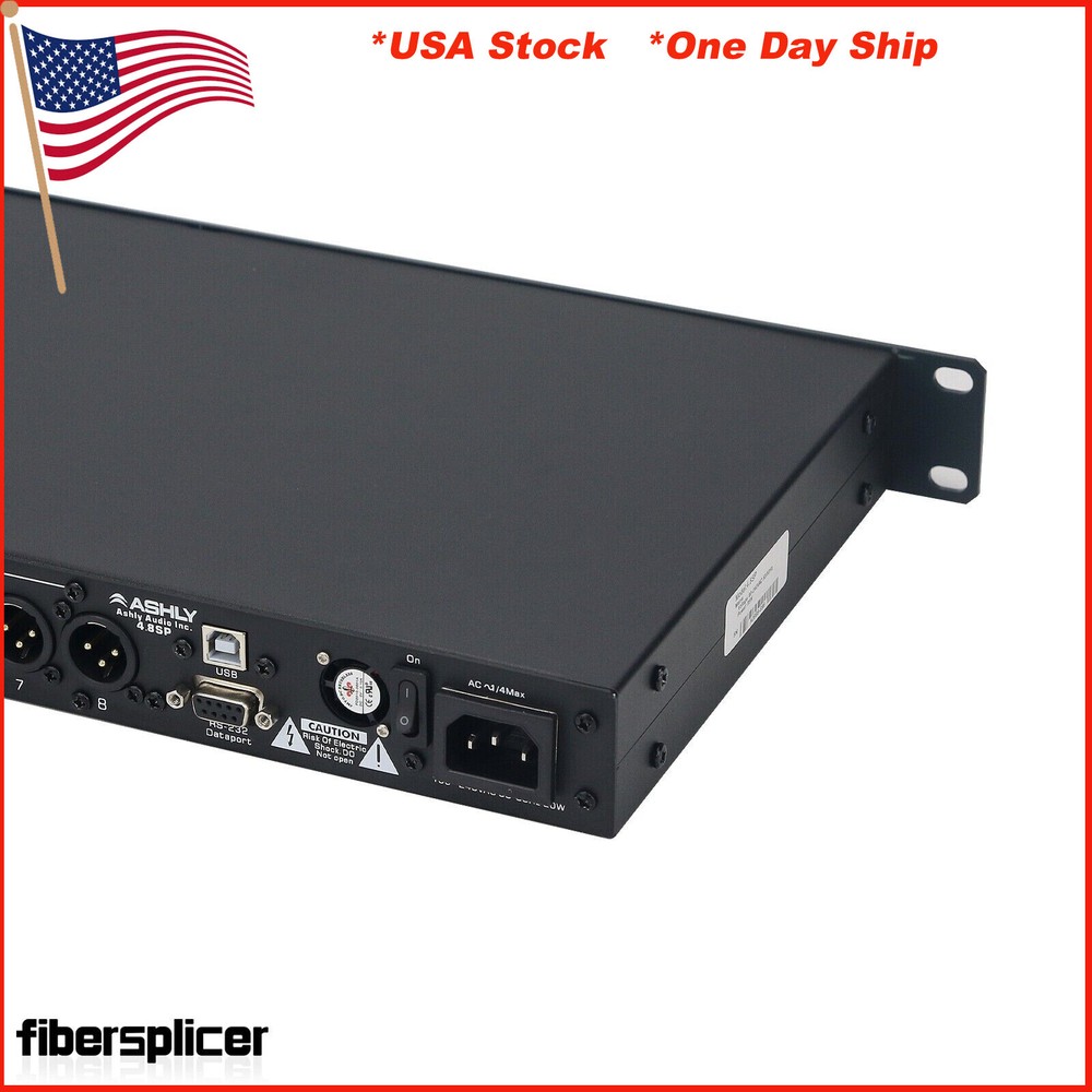 4.8SP 110V Digital DSP Audio Processor Original Software 4 Input 8 Output #USA