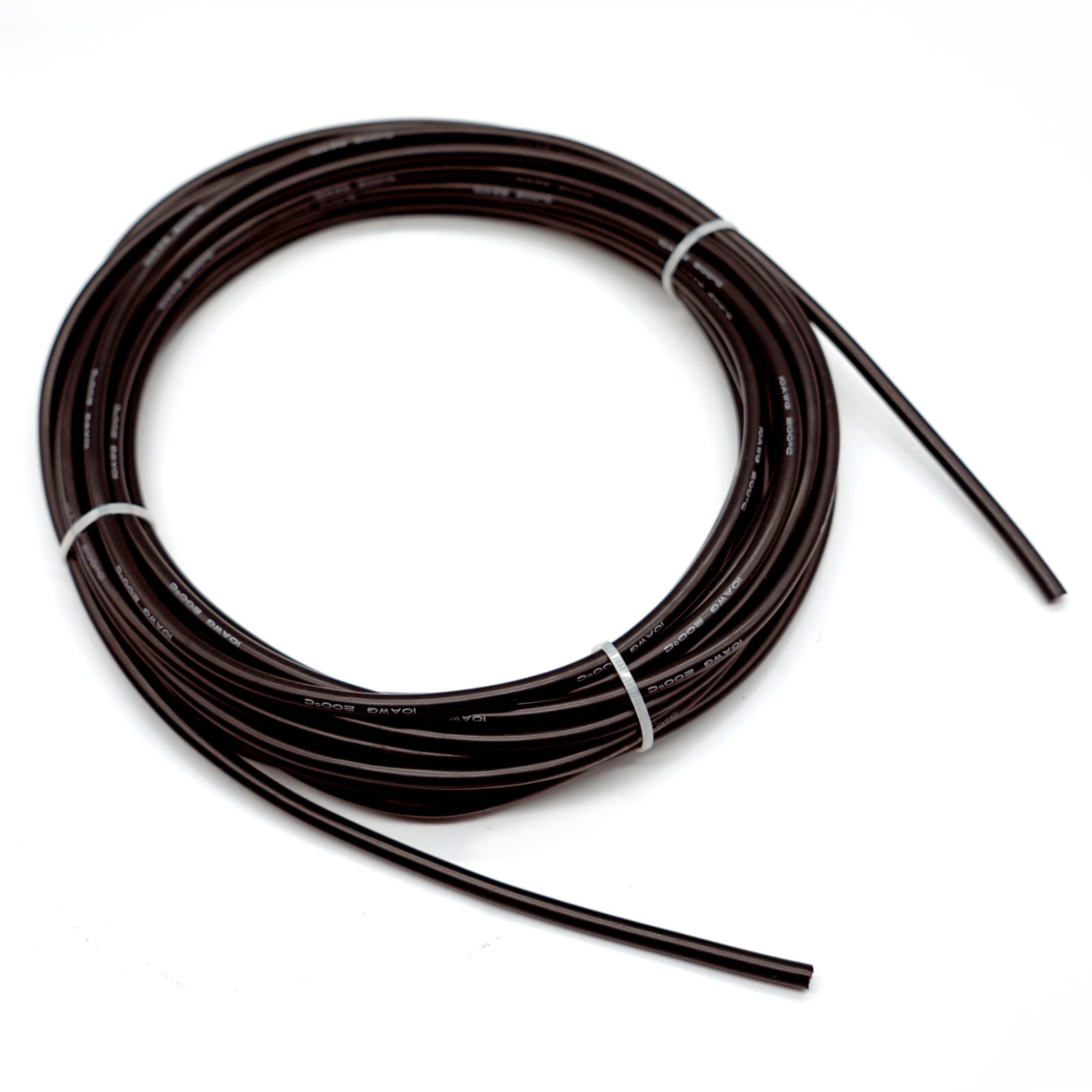 3ft-200ft 10 AWG 10 Gauge Silicone Wire Red Black Flexible Electrical Bare Wire