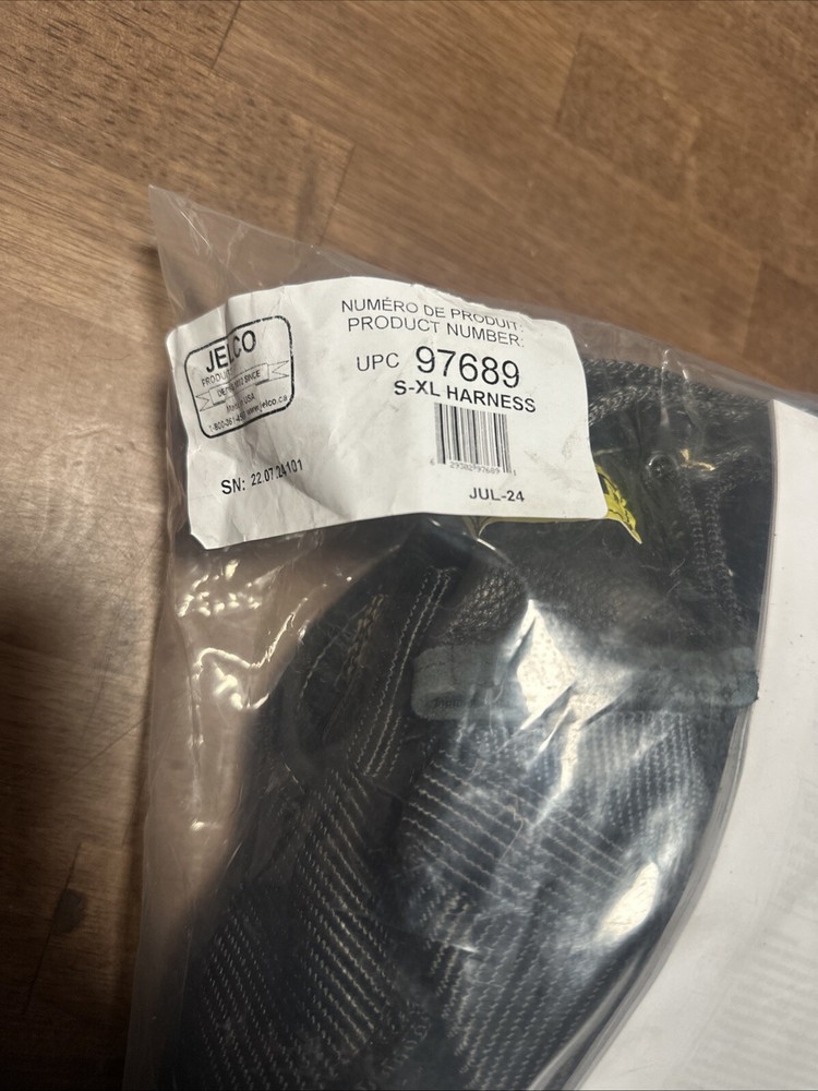 Jelco Harness 97689 Size S-XL