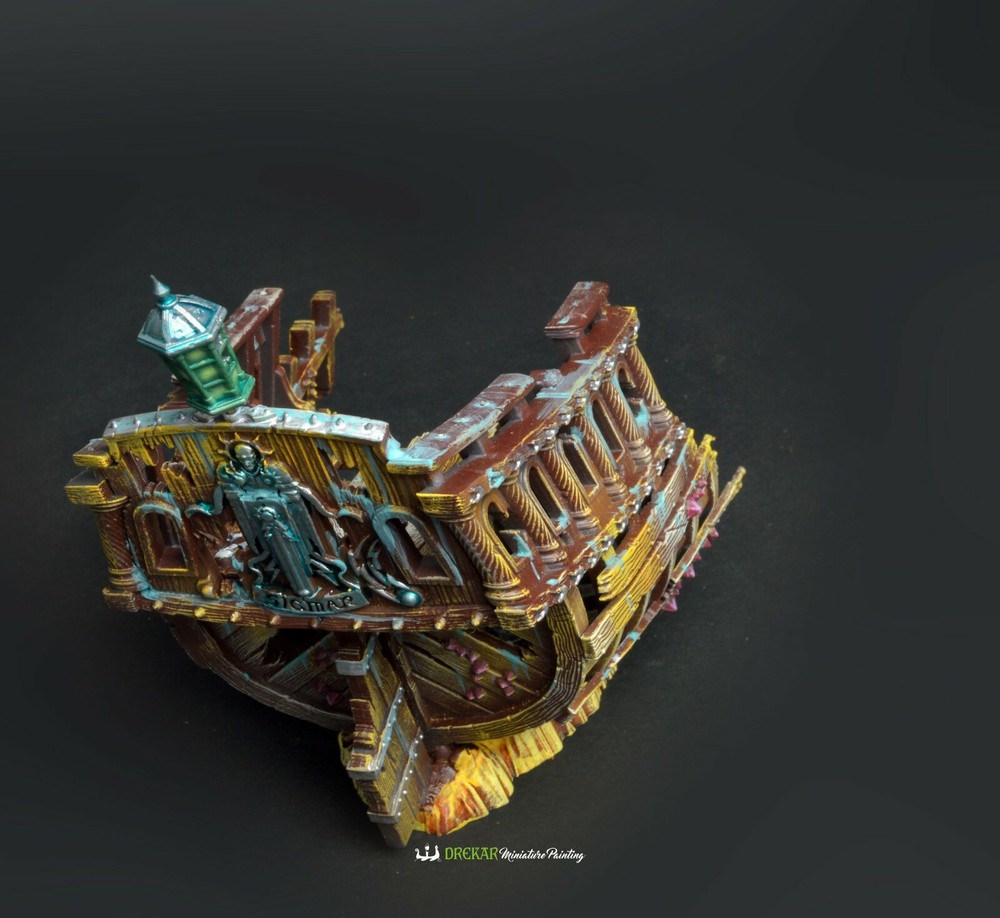 Etheric Vortex: Gloomtide Shipwreck Idoneth Deepkin ** COMMISSION ** painting
