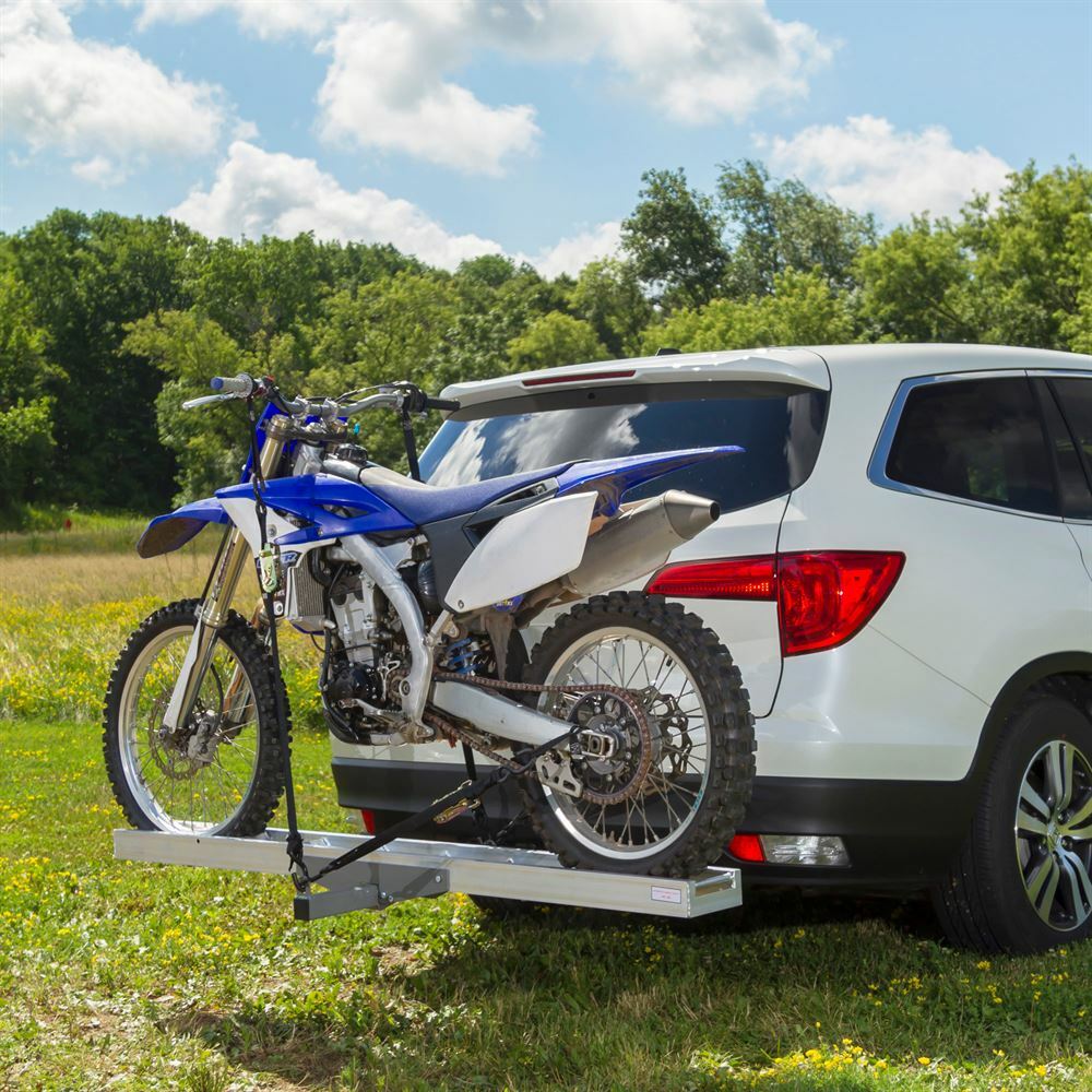 Black Widow AMC-400L Aluminum Motorcycle Carrier with 6' Ramp