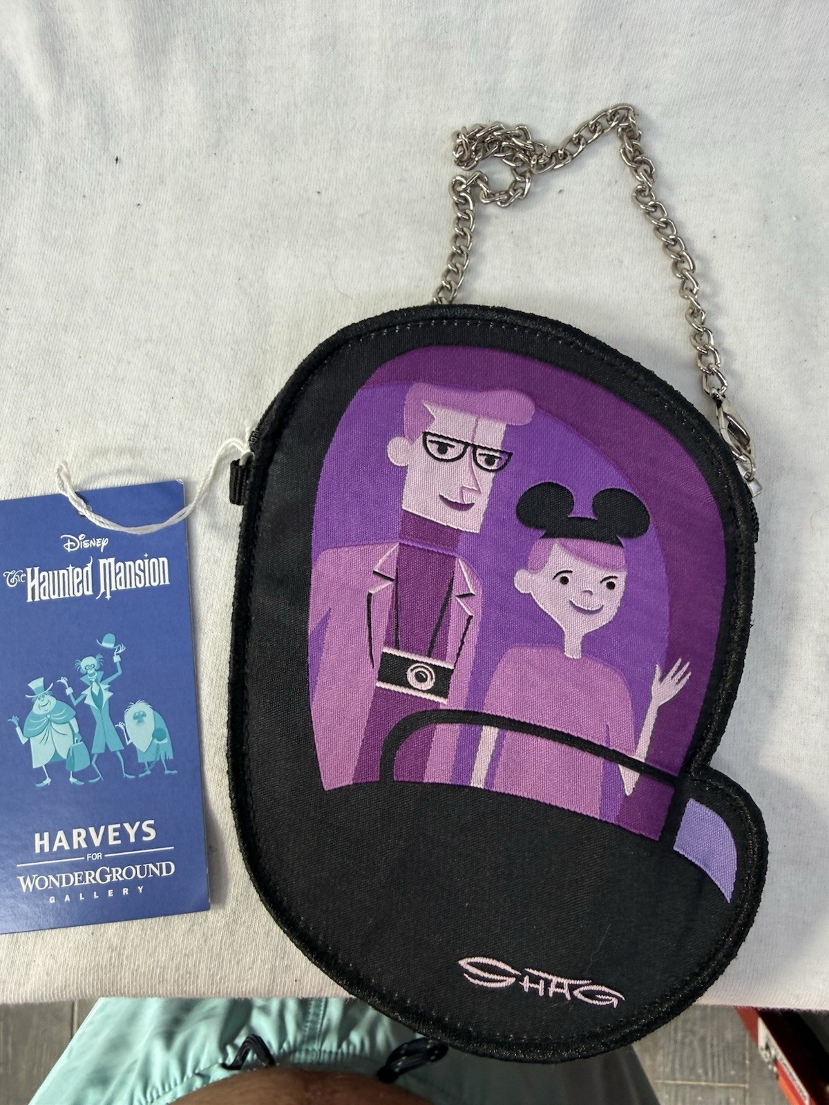 Disney Harveys Shag Haunted Mansion Doom Buggy Coin Purse Brand New Spooky